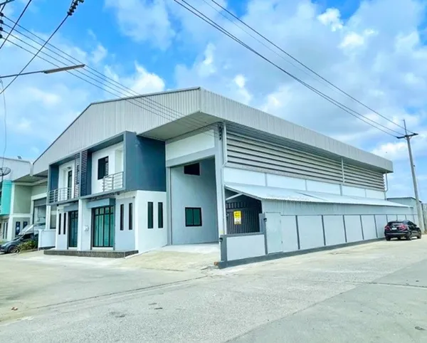 โรงงานให้เช่า 860ตร.ม. วัดโพธิ์แจ้ โกดัง พร้อมออฟฟิศ 2 ชั้น ใกล้ไทวัสดุ บางบอน 800 ม.2 นอน 2 น้ำ โกดังกว้าง โปร่งโล่งทำเ