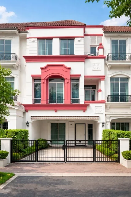 ใกล้ BTS ศรีลาซาล 900 ม. 20 ตร.วา 3 นอน ทาวน์โฮมหรู 3 ชั้น .รพ.ศิครินทร์ 950 ม.4 น้ำ รีโนเวทใหม่ทั้งหลัง ทำเลศักยภาพ ย่า