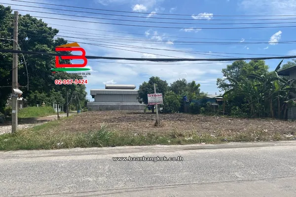 ที่ดินเปล่า เนื้อที่ 383 ตร.ว. ซอยหทัยราษฎร์ 4 ถนนหทัยราษฎร์ แขวงสามวาตะวันตก เขตคลองสามวา