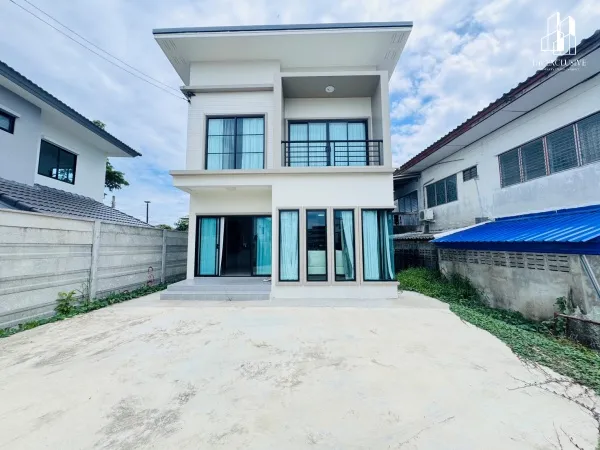 ขายที่ดินพร้อมสิ่งปลูกสร้าง ซอยคู้บอน 27 ทำเลดีติดถนนในซอย