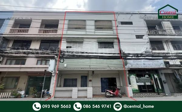 อาคารพาณิชย์ 2 คูหา ซอยแจ้งวัฒนะ 1 ทำเลดี พร้อมผู้เช่าออฟฟิศ