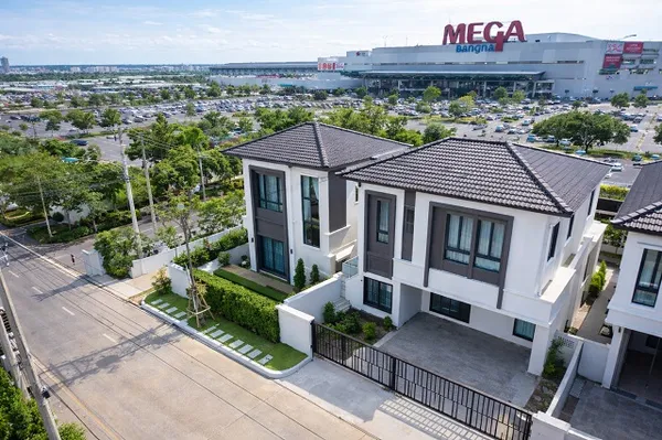 พร้อมเฟอร์ฯ คอนคอร์เดียน ใกล้เมกาบางนา 500 ม. 75ตร.วา 200ตร.ม. บ้านเดี่ยว 2 ชั้น 4นอน 4 น้ำ