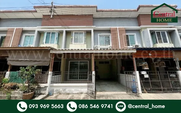 ทาวน์เฮ้าส์ บัวทองธานี เฟส 17 บ้านสภาพใหม่ ทำเลดี ราคาถูก