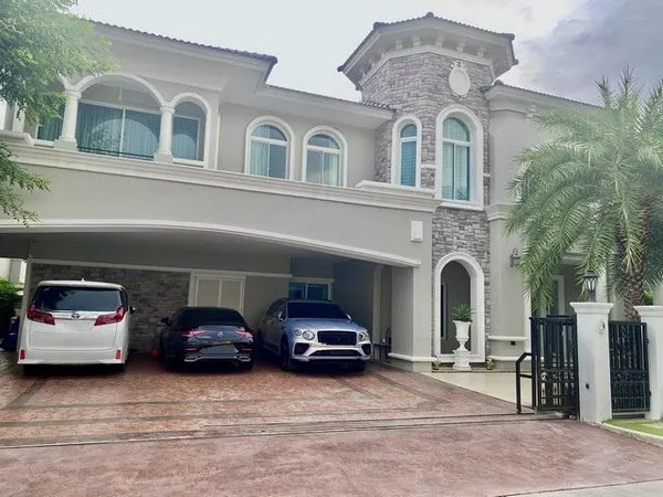 ให้เช่าบ้านเดี่ยว 2 ชั้น 123 ตร.ว. ทู แกรนด์ โมนาโค บางนา-วงแหวน สไตล์โมนาโค เขตประเวศ