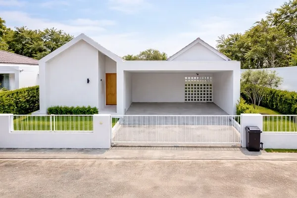 วัดพระพุทธบาทน้อย 900 ม. บ้านเดี่ยว 3นอน 3 น้ำ ใกล้ ตลาดชุมชน 800 ม. สองคอน แก่งคอย จังหวัดสระบุรี