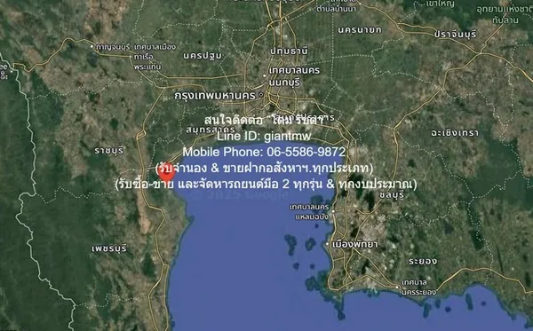 พื้นที่ดิน ที่ดินติดป่าชายเลน (ติดทางหลวง & ติดทะเลอ่าวไทย) 5-2-22 ไร่ (2,222 ตร.ว.) บ้านแหลม จ.เพชรบุรี เป็นส่วนตัว เพช