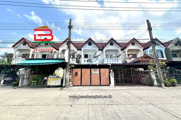 ทาวน์เฮาส์ เนื้อที่ 21 ตร.ว. สุขาภิบาล 5 ซอย 25 ถนนถนนสุขาภิบาล 5 แขวงท่าแร้ง เขตบางเขน