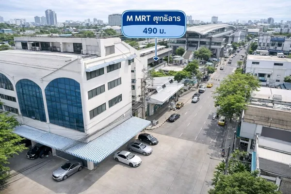 ทำเลอินทามระ ม.หอการค้าไทย 5นอน ให้เช่า 2 คูหา ห้องมุม ตลาดห้วยขวาง MRTสุทธิสาร 490ม. 5คัน อาคาร 5 ชั้น 3น้ำ ใกล้ 30 ตร.