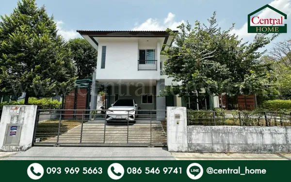 บ้านเดี่ยว เดอะ ธารา รามอินทรา วิวสวน หลังมุม