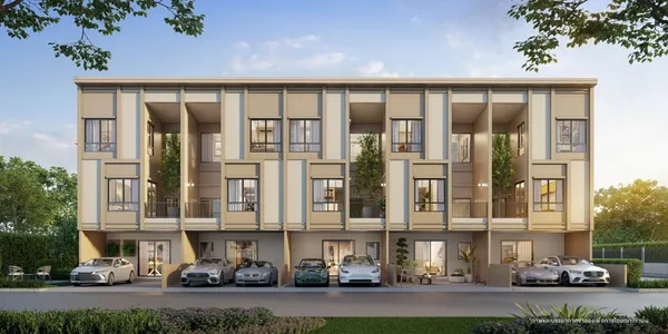 รอยัลลาดกระบังกอล์ฟ จอดรถ2-3คัน ทาวน์โฮม 3 ชั้น กว้าง 5.5 เมตร 3-4นอน 4 น้ำ ARL ลาดกระบัง 900 ม. 20 ตร.ว. 240 ตร.ม. สุวร