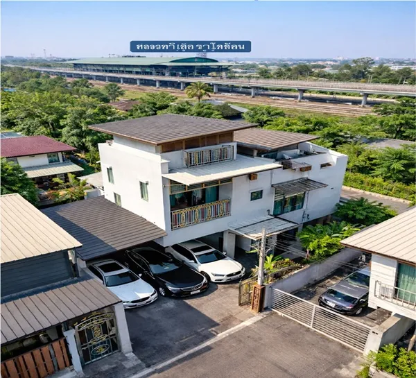 ลดราคาครั้งที่ 3 25% 35,999 B-M ฉิมพลี 4-5นอน สถานีรถไฟตลิ่งชัน 600 ม. บ้านเดี่ยว 3 ชั้น 4แอร์ 72 ตร.วา 360 ตร.ม.