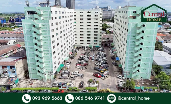 คอนโด ดอนเจดีย์ แมนชั่น สนามบินน้ำ นนทบุรี ใกล้ MRT พระนั่งเกล้า