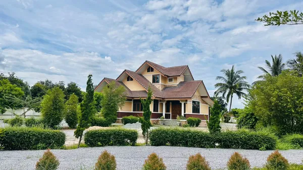 ขาย/เช่า บ้านพักตากอากาศเชียงราย พร้อมที่ดิน 513 ตารางวา ตำบลห้วยสัก เมืองเชียงราย ใกล้ตลาดสดห้วยสัก