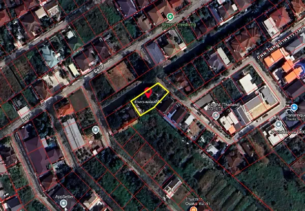 ขายที่ดิน หมู่บ้านธารารมณ์ ซอยรามคําแหง 150 เนื้อที่ 143 ตร.ว. ถมแล้ว