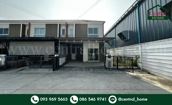 ทาวน์โฮม เดอะ คอนเนค @รังสิต คลอง 2 หลังริม ต่อเติมครบ ราคาถูก