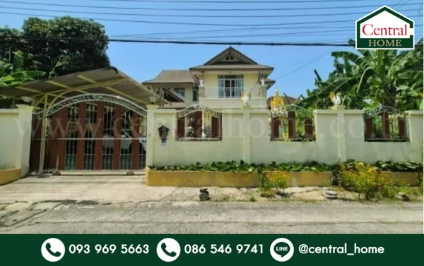 บ้านเดี่ยว 2 ชั้น พร้อมที่ดิน 102 ตารางวา ถนนสุขุมวิท