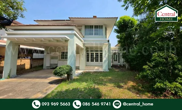 บ้านเดี่ยว เศรษฐสิริ ประชาชื่น เรสซิเด้นซ์ 4 หลังริม รีโนเวทใหม่ พร้อมเข้าอยู่