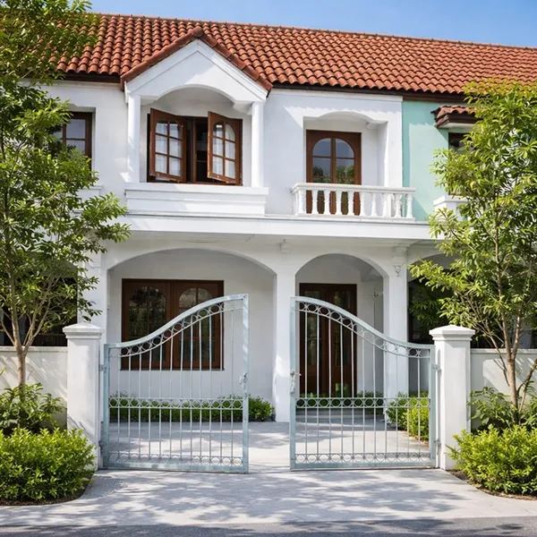 MRTรามอินทรา กม.9 650ม. รามอินทรา72-78 แม็คโคร รามอินทรา 199ม. ให้เช่าทาวน์เฮ้าส์ 2 ชั้น 2 นอน 2 น้ำ สวนสยาม 17ตร.วา.140