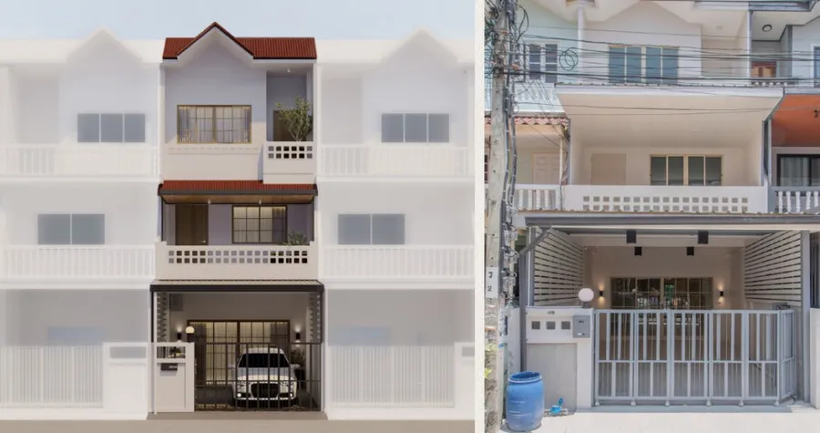 ขายทาวน์เฮาส์ 3 ชั้น 20.5 ตร.ว. หมู่บ้านสินทวี 8 พ