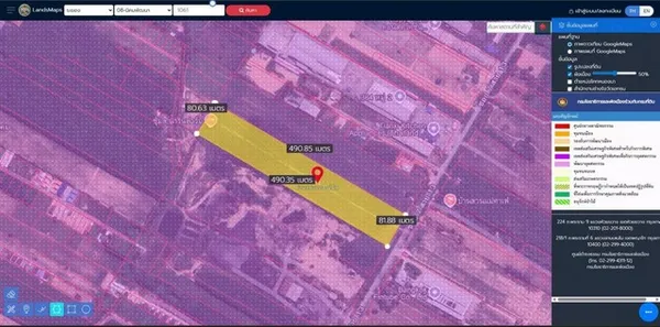 ขายที่ดินนิคมพัฒนาระยอง ที่ดิน 23 ไร่ 2 งาน 60 ตารางวา พื้นที่สีม่วงลาย ราคาไร่ละ 2.8 ล้าน