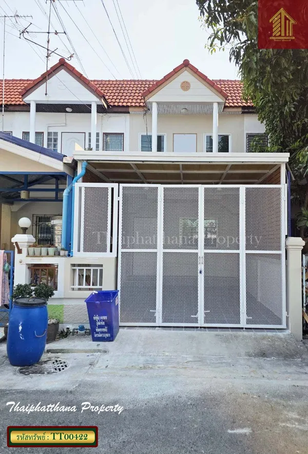 ขายทาวน์เฮ้าส์รีโนเวทใหม่ หมู่บ้านทรัพย์ดินทอง เทพารักษ์ บ้านสวย พร้อมอยู่