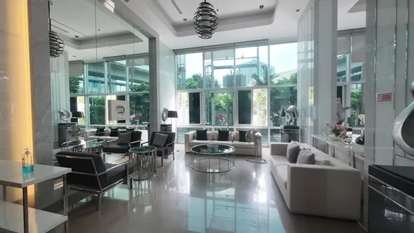For rent: Casa Condo Ratchada Ratchaphruek, 10th floor, pool view, studio room, fully furnished, ready to move in. 9,000