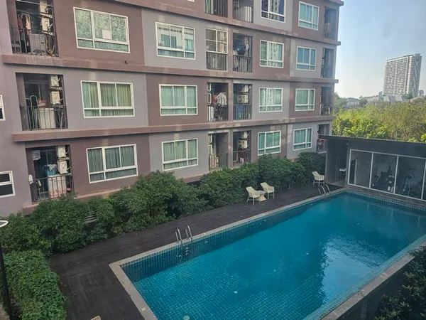 เดอบลู สกาย De Blue Sky พัทยาใต้ เดินทางสะดวก ใกล้ บิ๊กซี โลตัส แมคโคร