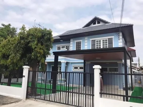 ให้เช่าบ้านเดี่ยว 2 ชั้น 64 ตร.ว. หมู่บ้านมณียา ท่าอิฐ รัตนธิเบศน์ ใกล้ MRT ไทรม้า