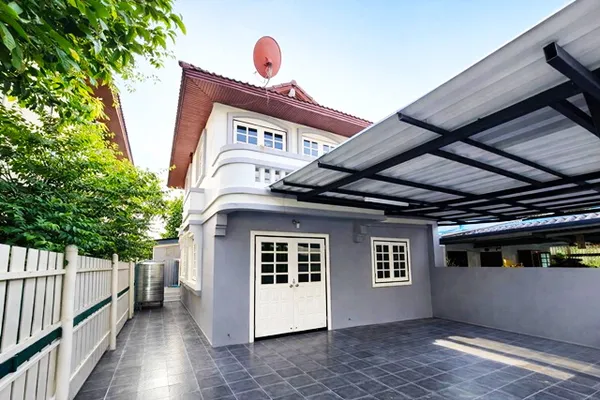 บ้านเดี่ยว 3 ห้องนอน 3 ห้องน้ำ ห้าแยกวัชรพล ใกล้บิ๊กซีวัชรพล 600 ม. โลตัสวัชรพล 800 ม. พื้นที่ 36 ตร.ว. พื้นที่ใช้สอย 18