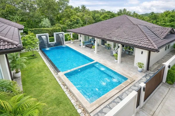 เช่า Pool Villa บ้านเดี่ยวหรู สไตล์โมเดิร์น 6 นอน 7 น้ำ ใกล้ตลาดห้วยใหญ่ 900ม.215 ตร.ว. 600 ตร.ม. พรีเมียม ทำเลศักยภาพ ห