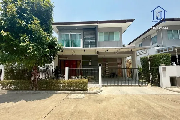 ขายบ้านเดี่ยว 2 ชั้น หมู่บ้านเดอะวัน ไลฟ์ บางนา ซอยนัมเบอร์วัน-ราม2 ถนนคู่ขนานกาญจนาภิเษก  
ใกล้เมกาบางนา & รร.สาธิต ม.รามฯ 2