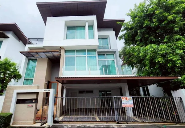 ขายบ้านเดี่ยว หมู่บ้านเนอวานา บียอนด์ พระราม 9 เนื้อที่ 50.8 ตร.ว. 3 ชั้น 4 นอน 5 น้ำ