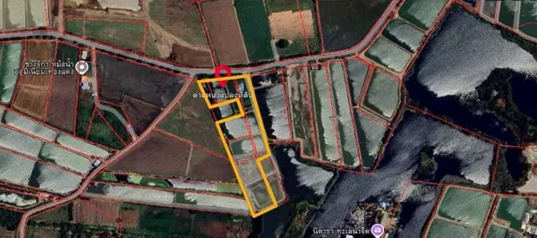 ขายที่ดิน ขนาดพื้นที่รวม 12-1-77 ไร่ ตำบลสระพัฒนา อำเภอกำแพงแสน จังหวัดนครปฐม