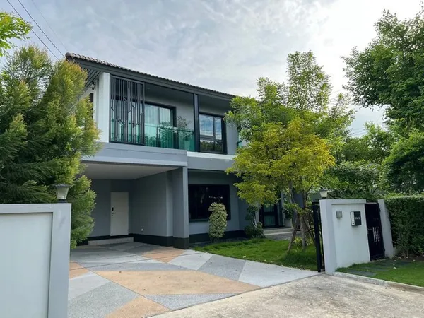 ให้เช่า บ้านเดี่ยว บุราสิริ วงแหวน-อ่อนนุช ขนาด 106 ตร.วา หลังมุม พร้อมอยู่