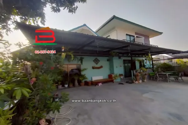 ที่ดินพร้อมบ้านเดี่ยว ซอยสายไหมพัฒนา (ซ.สายไหม 17) เนื้อที่ 78 ตรว. ใกล้ตลาดเอซีสายไหม เขตสายไหม