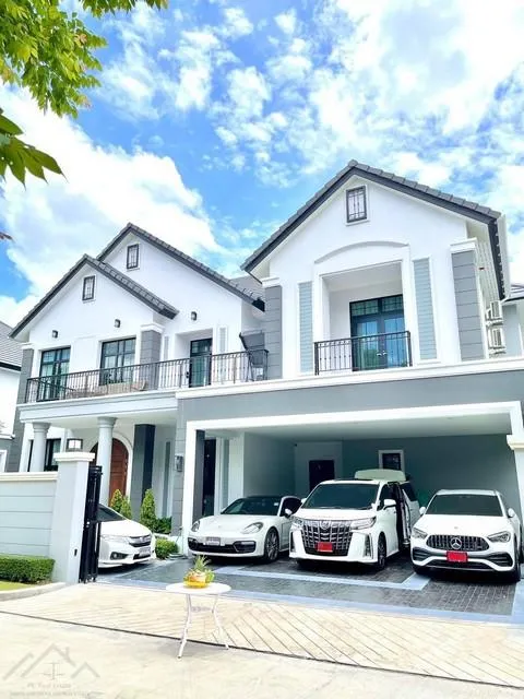 HS 1902 ขายคฤหาสน์หรู 2 ชั้น 115.6 ตรว. THE PALAZZO ปิ่นเกล้า ทำเลดี ติดถนนบรมราชชนนี