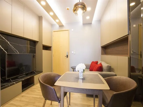 คอนโด เดอะ ไลน์ จตุจักร-หมอชิต ใกล้ BTS หมอชิต 34 ตร.ม 1 ห้องนอน ชั้น27 วิวสวย ตกแต่งครบตามรูป