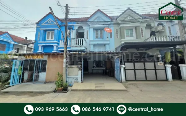 ทาวน์โฮม ภัชธีญา ท่าอิฐ ใกล้ MRT สถานีบางรักน้อยท่าอิฐ