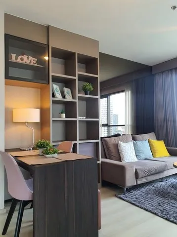 ให้เช่า คอนโด Life สุขุมวิท 48 ห้องมุม 2 ห้องนอน ใกล้ BTS พระโขนง เฟอร์ครบ