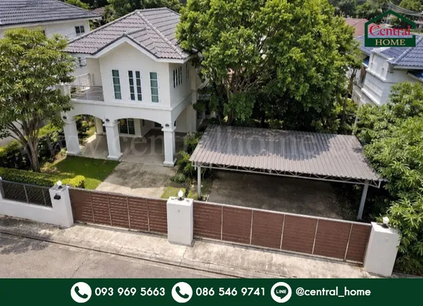 บ้านเดี่ยว แกรนด์โฮม พหลโยธิน 48 พร้อมเรือนรับรอง สภาพดี หลังมุม