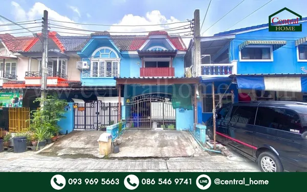 ทาวน์เฮ้าส์ บ้านมนวดี บางบัวทอง สภาพดี พร้อมอยู่ ราคาถูก