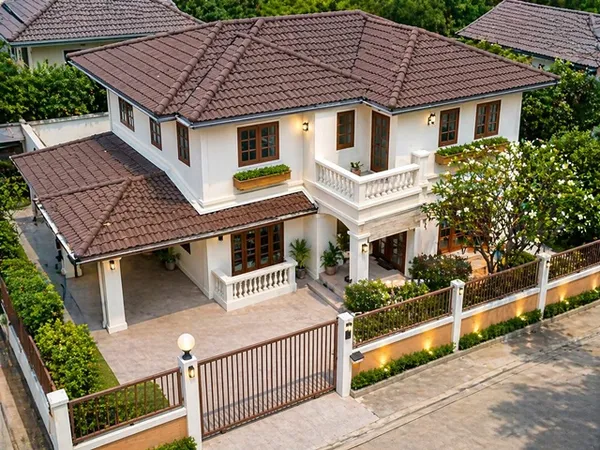 The Circle ราชพฤกษ์ 61 ตร.ว. พรานนก กาญจนา บ้านเดี่ยว 2 ชั้นหลังมุมทำครัวหนัก หรือ ออฟฟิศได้ บ้าน 4นอน รพ.ศิริราช 3 กม.M