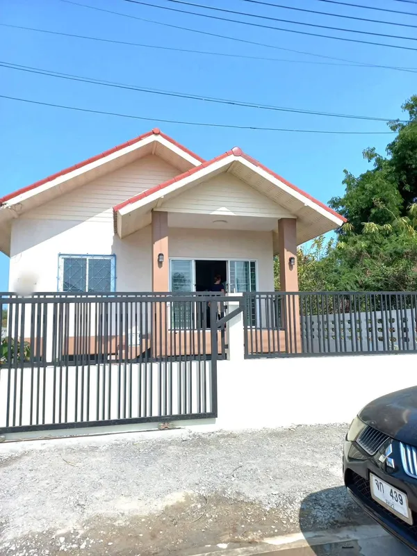 บ้านเดี่ยวชั้นเดียว ทำเลดี ห้วยกะปิ ถนนข้าวหลาม ใกล้ตลาดหนองมน