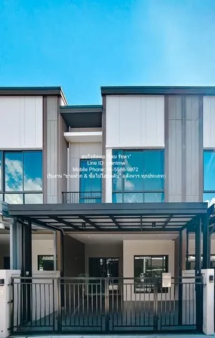Townhome ขายทาวน์โอม 2 ชั้น รีโนเวทแล้ว ในโครงการของ SC Asset บางนา-ศรีนครินทร์ 19.90 ตร.ว. 2 น 3 น้ำ 1 จอดรถ ราคา 3,465