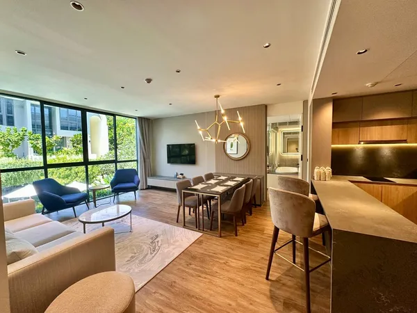 อพาร์ตเมนต์หรู 3 ห้องนอน ในลายัน ภูเก็ต | เรสซิเดนซ์กว้างขวาง 119.63 ตร.ม.