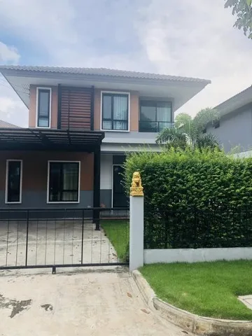 ให้เช่าบ้านเดี่ยว 2 ชั้น 54 ตร.ว. คณาสิริ วงแหวน-ลำลูกกา ใกล้ทางด่วน-กาญจนาภิเษก