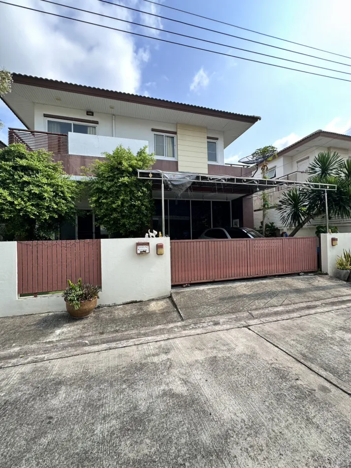 ขายบ้านเดี่ยว 2 ชั้น กฤษณา-สุวรรณภูมิ ใกล้สนามบินส