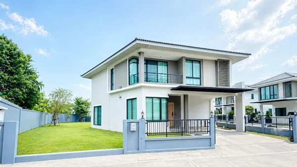 บ้านเดี่ยว 3-4นอน 4แอร์ 3 น้ำ 2 ชั้น 52 ตร.วา.210 ตร.ม.ตรงปก! สามโคก-ปทุมธานี โกลบอลเฮ้าส์ 800 ม. บ้านหัวมุม แม็คโคร ปทุ