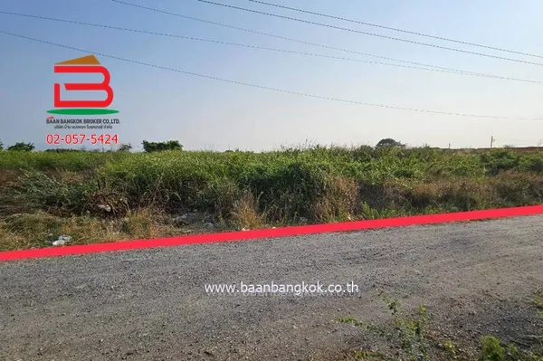 ที่ดินเปล่า เนื้อที่ 126 ตรว. ซอยตาเพิ่ม (ใกล้ตลาดมาเจริญ) ถนนบางนา-ตราด ตำบลบางปะกง อำเภอบางปะกง จังหวัดฉะเชิงเทรา