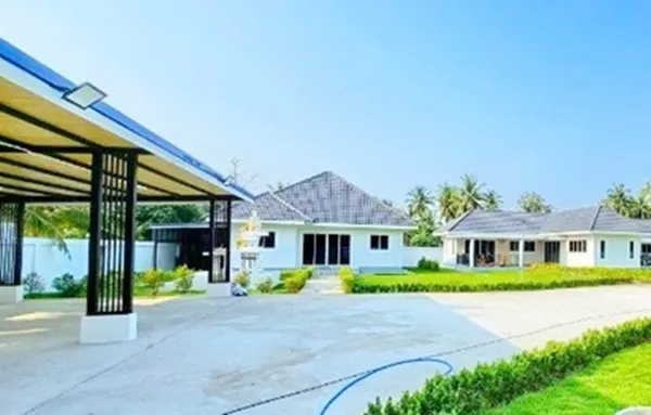 บ้านเดี่ยวชั้นเดียว 100ตร.ว.134 ตร.ม. 2นอน วัดนาห้วย 2น้ำ ใกล้รพ.ปราณบุรี 900 ม.ตลาดปราณบุรี 800 ม.